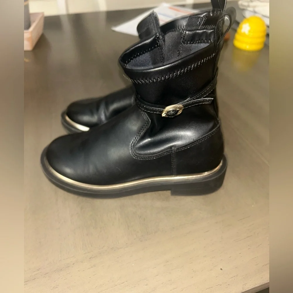 Girls Black Kids Boots